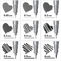 اقلام تخطيط بجمنت مايكرو 11 درجة
